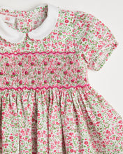 Load image into Gallery viewer, Midi Smocked Flower Dress - MiniSmock
